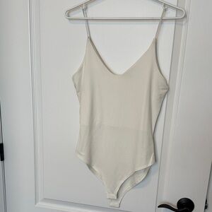 Gaze Cream Slip Bodysuit